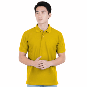 polycotton eco friendly red colour blended cotton + polyster corporate wear onesos apparel