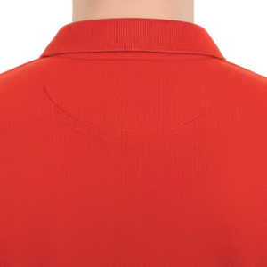 polycotton eco friendly red colour blended cotton + polyster corporate wear onesos apparel