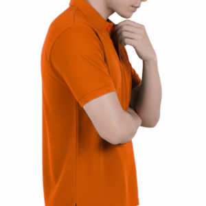 polycotton eco friendly red colour blended cotton + polyster corporate wear onesos apparel