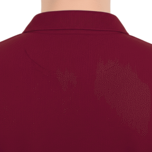 polycotton eco friendly red colour blended cotton + polyster corporate wear onesos apparel