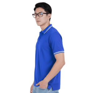 mars premium 200 gsm half sleeves plain sky blue colour classic polo collar t shirt for men