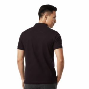 bio washed cotton 220 gsm black colour cotton corporate wear onesos apparel plain t shirt customize available