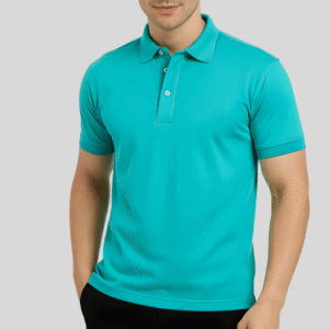 mars premium polyster navy colour blended cotton + polyster corporate wear onesos apparel plain tees (copy)