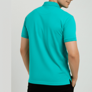 mars premium polyster navy colour blended cotton + polyster corporate wear onesos apparel plain tees (copy)