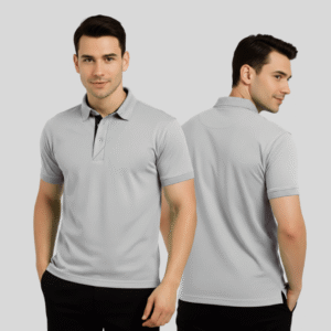 mars premium polyster navy colour blended cotton + polyster corporate wear onesos apparel plain tees (copy)