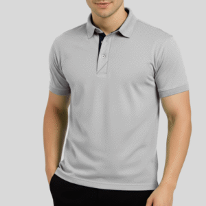 mars premium polyster navy colour blended cotton + polyster corporate wear onesos apparel plain tees (copy)