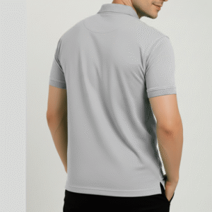 mars premium polyster navy colour blended cotton + polyster corporate wear onesos apparel plain tees (copy)