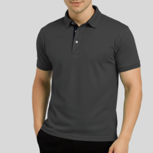 mars premium polyster navy colour blended cotton + polyster corporate wear onesos apparel plain tees (copy)