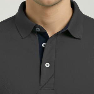 mars premium polyster navy colour blended cotton + polyster corporate wear onesos apparel plain tees (copy)