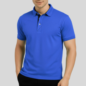 mars premium polyster navy colour blended cotton + polyster corporate wear onesos apparel plain tees (copy)