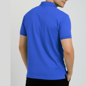 mars premium polyster navy colour blended cotton + polyster corporate wear onesos apparel plain tees (copy)