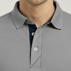 mars premium polyster navy colour blended cotton + polyster corporate wear onesos apparel plain tees (copy)