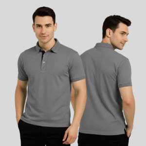 mars premium polyster navy colour blended cotton + polyster corporate wear onesos apparel plain tees (copy)