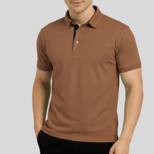 mars premium polyster navy colour blended cotton + polyster corporate wear onesos apparel plain tees (copy)