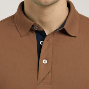 mars premium polyster navy colour blended cotton + polyster corporate wear onesos apparel plain tees (copy)