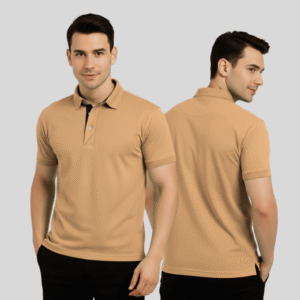 mars premium polyster navy colour blended cotton + polyster corporate wear onesos apparel plain tees (copy)