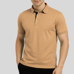 mars premium polyster navy colour blended cotton + polyster corporate wear onesos apparel plain tees (copy)