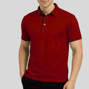 mars premium polyster navy colour blended cotton + polyster corporate wear onesos apparel plain tees (copy)